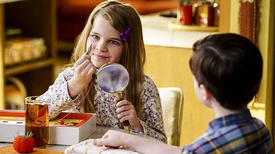 Missy Plays Real-Life Operation With Young Sheldon